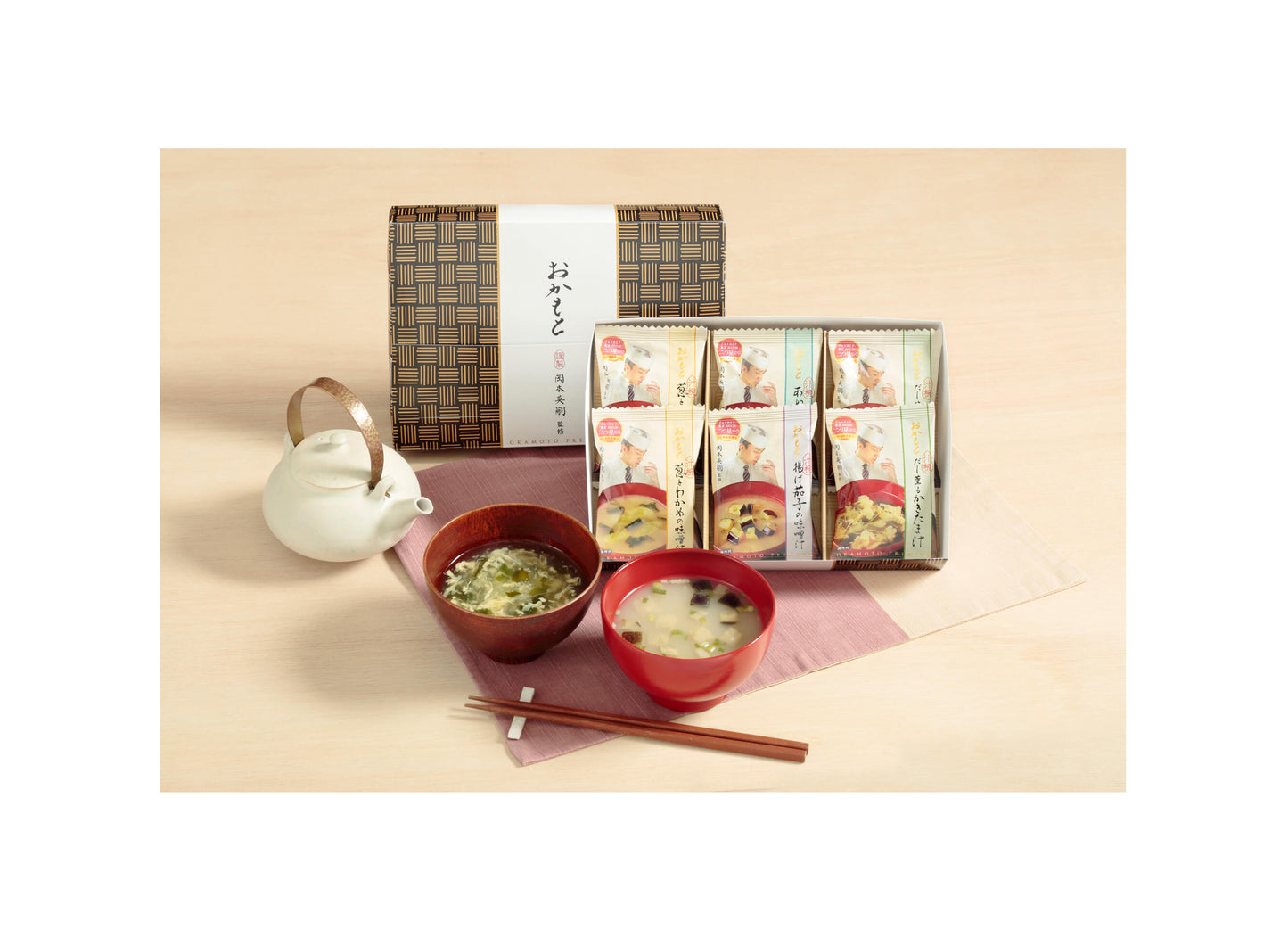 【No.82】料亭おかもと監修 フリーズドライスープ